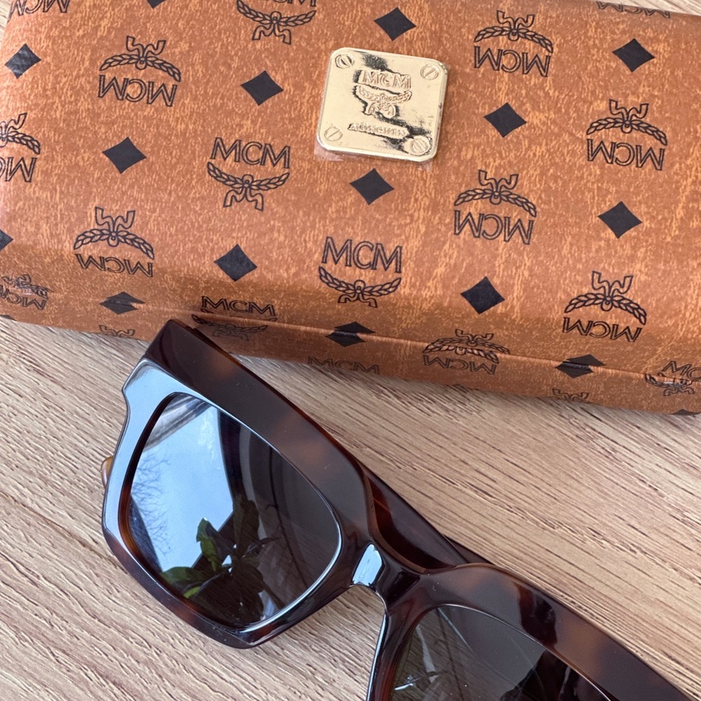 MCM Tortoise Shell Sunglasses